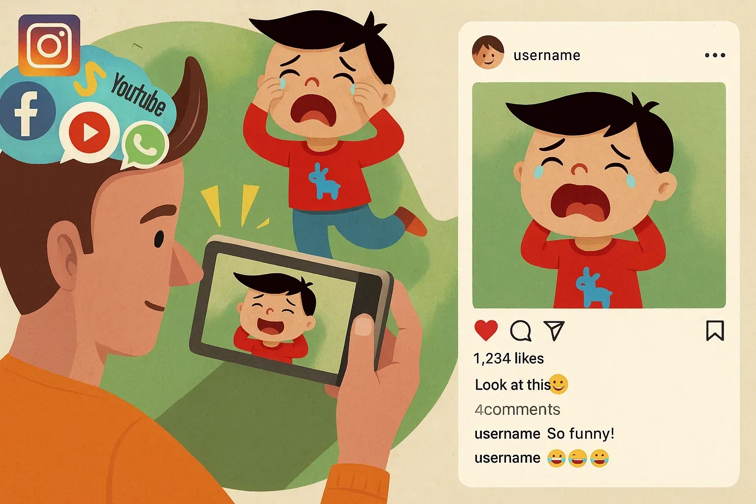 Subir fotos de tus hijos puede parecer inofensivo… hasta que lees esto